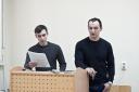 А.Кутузов и Л.Пьянков выступают на конференции СНО 2011 с докладом по теме проекта “«Биокогнит​ивный подход в обучении иностранно​му языку»